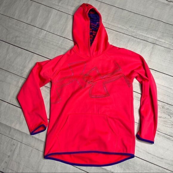 Under Armour Other - Under Armour hot pink Youth XL hoodie